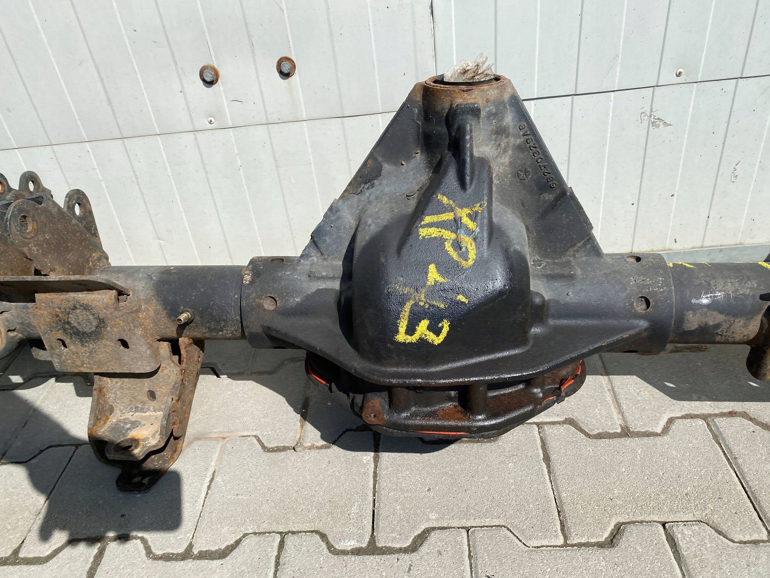 RINFORZO PARAURTI posteriore DIFFERENZIALE differenziale SCATOLA Dodge Ram 1500 2019+
