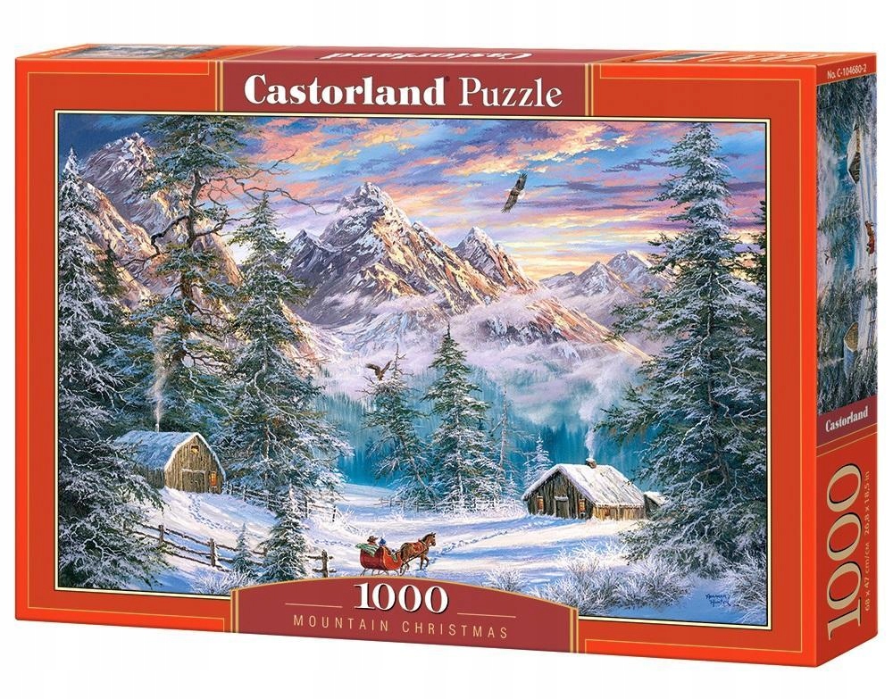 

Puzzle 1000 Górskie Boże Narodzenie Castorland
