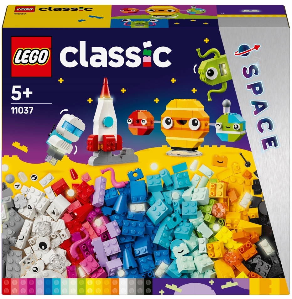 LEGO Classic Kreatywne planety 11037 5+ 450 elementów