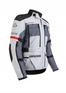 Bunda Acerbis X-tour Touring šedá Motocykel Enduro Cross XXL