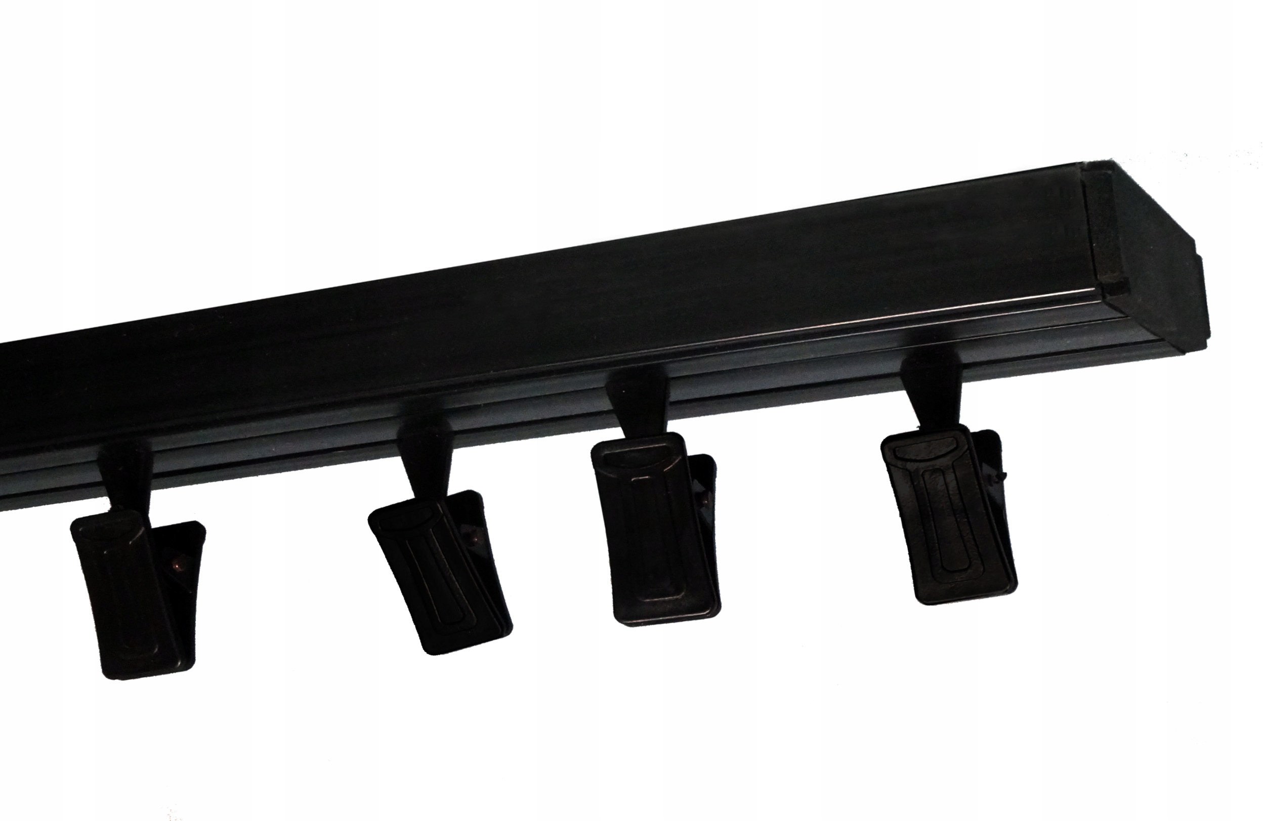 

Czarna Szyna sufitowa Pcv dwutorowa 2,9 mb+ zestaw