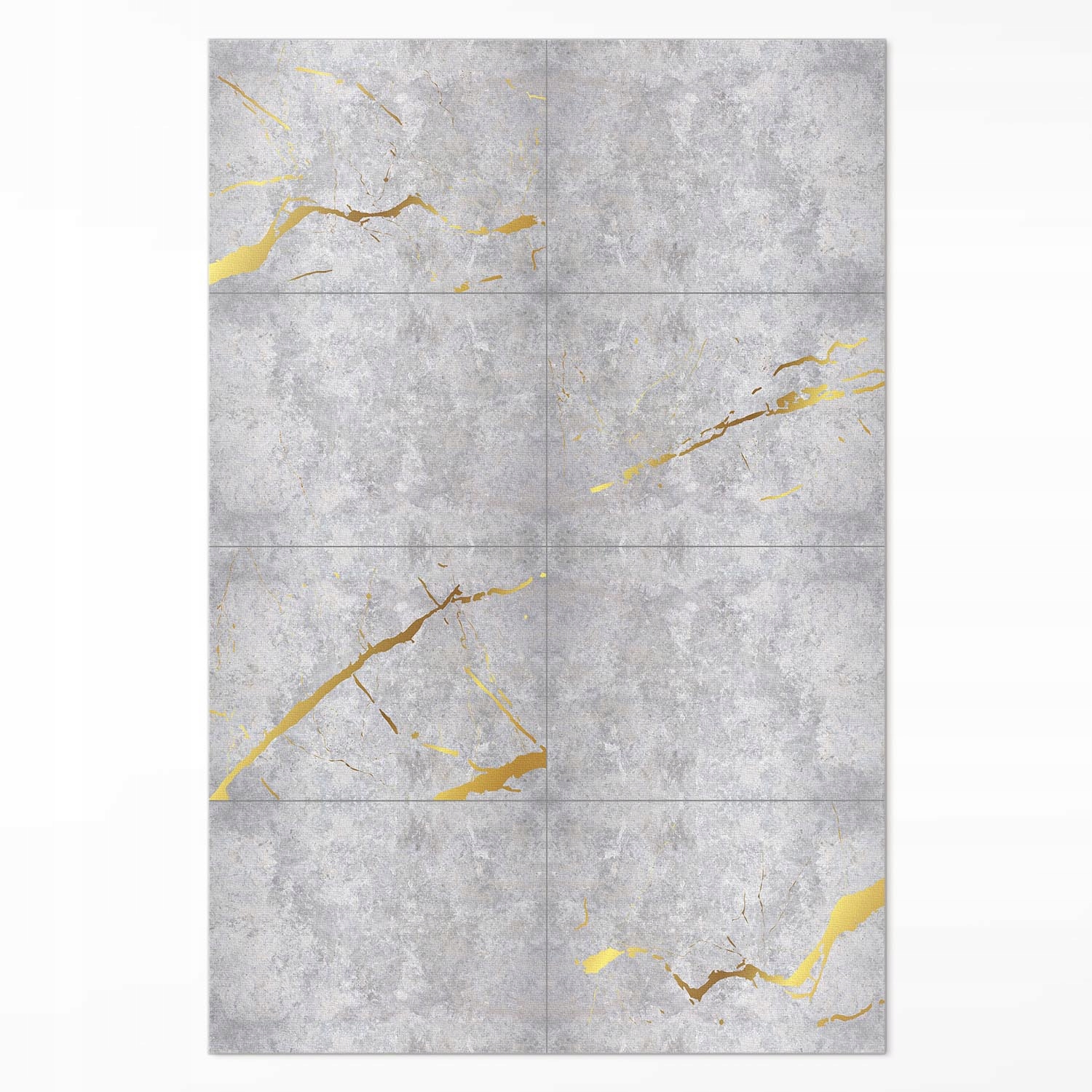 Vinylový koberec Protiskluzový Betonové desky Kamenné dlaždice 80 x 120 cm