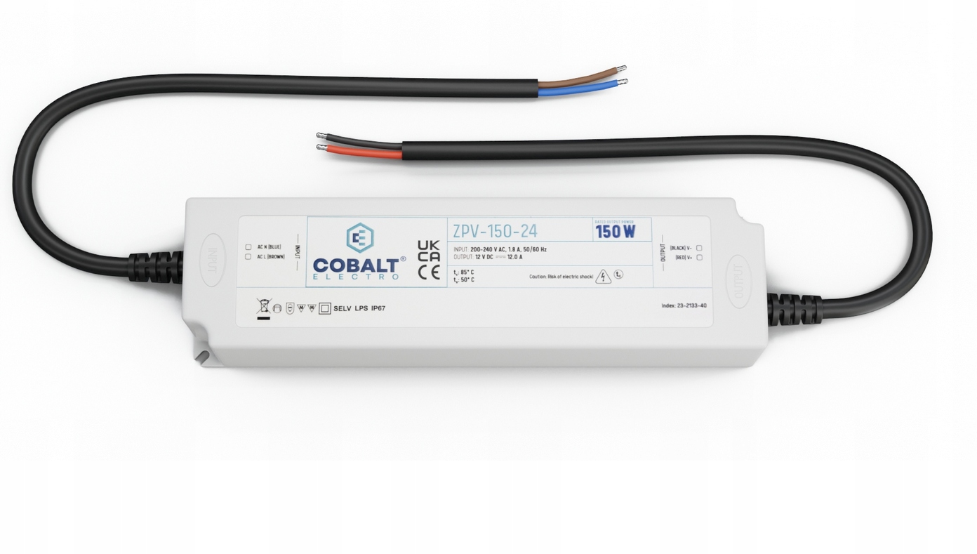 Impulsní napájecí zdroj CobaltElectro Zpv 24V 150W IP67
