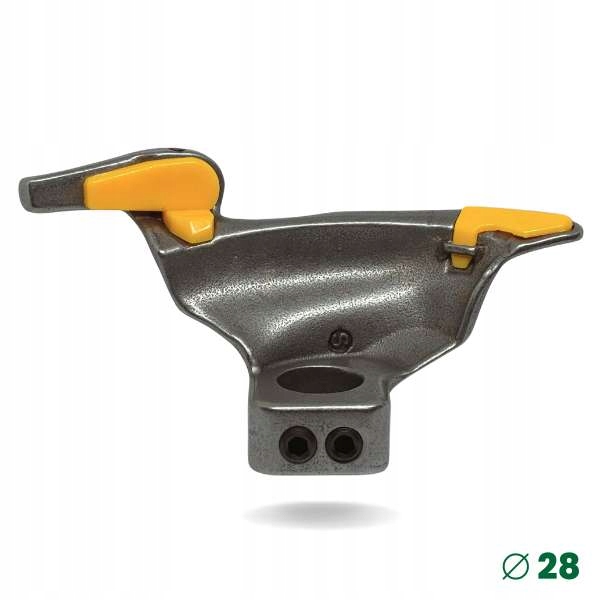 Oceľová montážna pätka 28 mm (s)