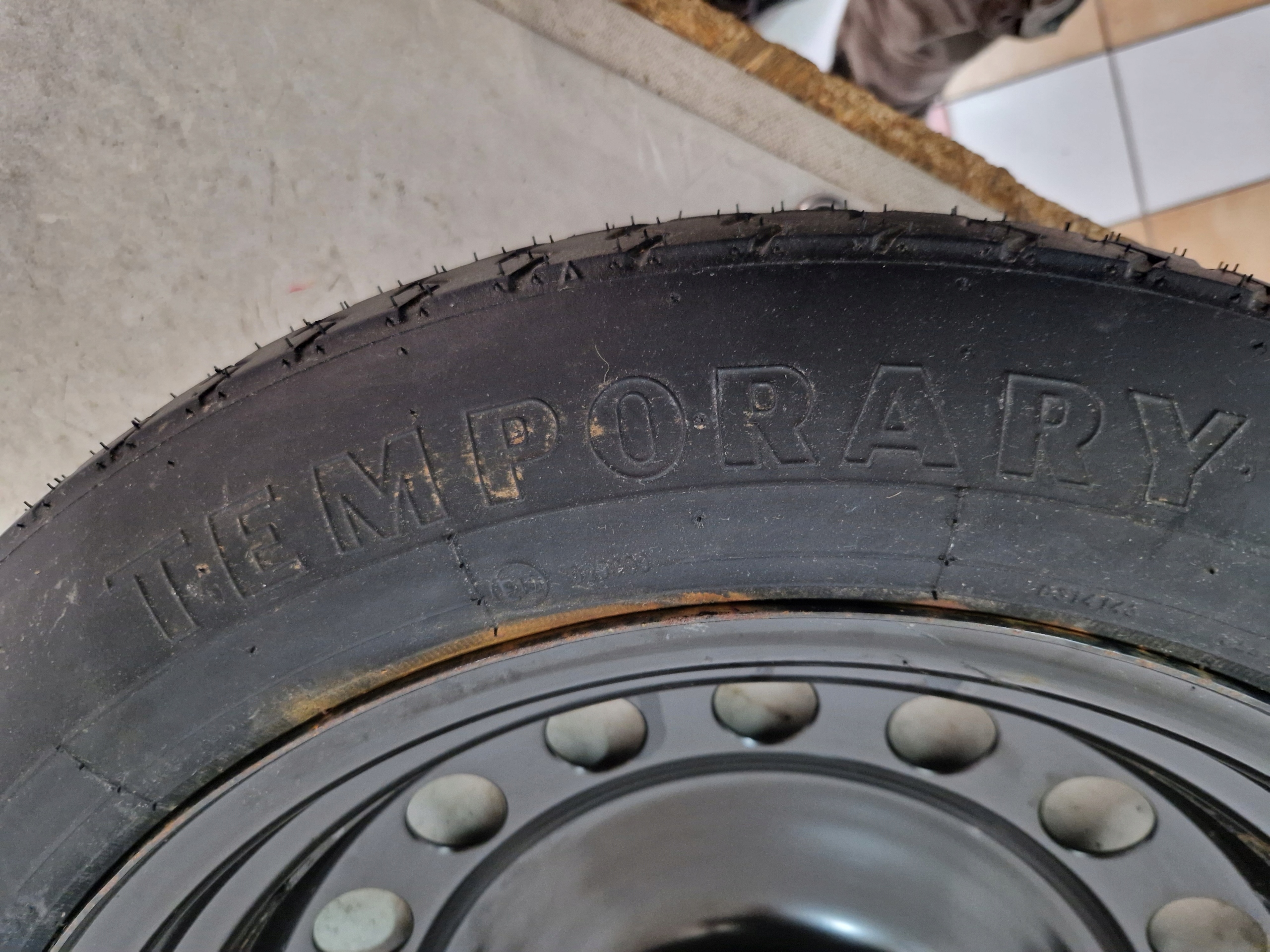 DODGE CHARGER 2019 wheel spare DOJZADOWE 18 145 80