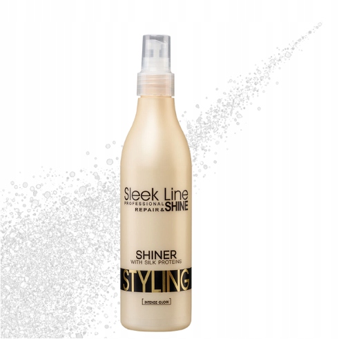 STAPIZ SLEEK LINE STYLING SHINER NABŁYSZCZACZ DO WŁOSÓW SILK PROTEIN 300ML