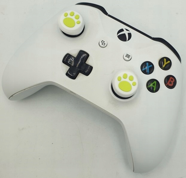 2X NAKŁADKI GRIPY GUMKI NA ANALOGI DO PADA PS4 Kolor biały