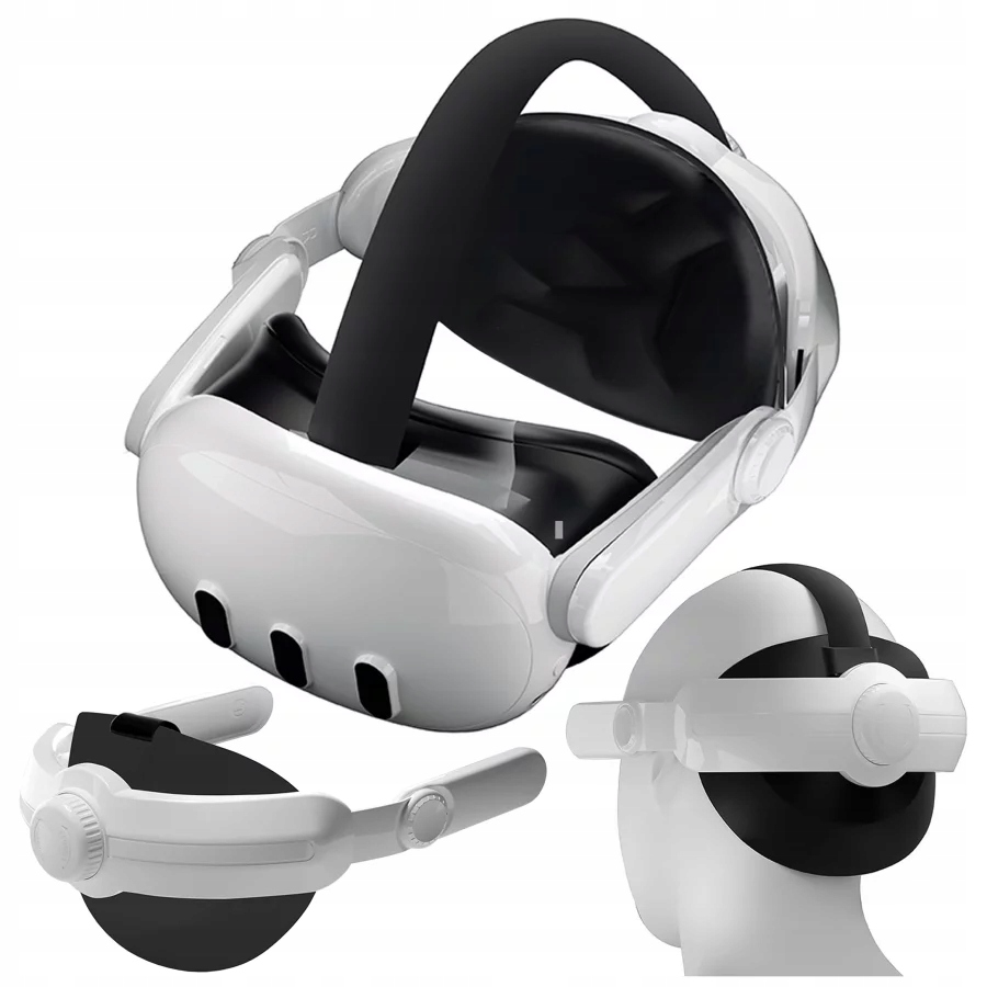Pásek na hlavu Alogy nastavitelný Pohodlný Komfortní pro Vr brýle Meta Quest 3