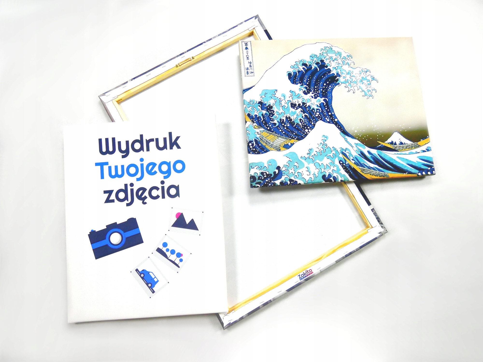 Foto-Obraz na płótnie - Twoje zdjęcie 50x30cm Materiał wykonania płótno