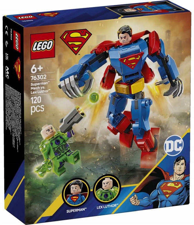 76302 Lego Heroes Supermanův mech versus Lex Luthor