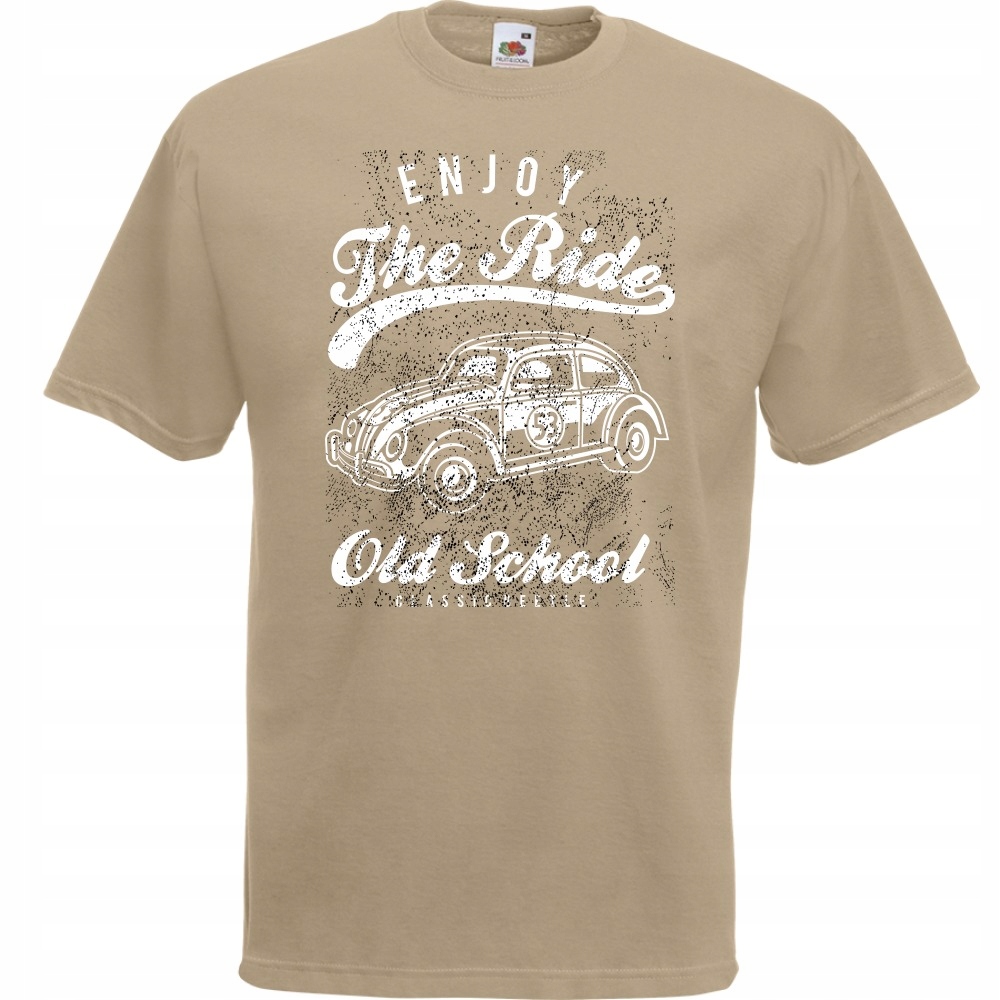 

Koszulka samochód auto oldschool S khaki