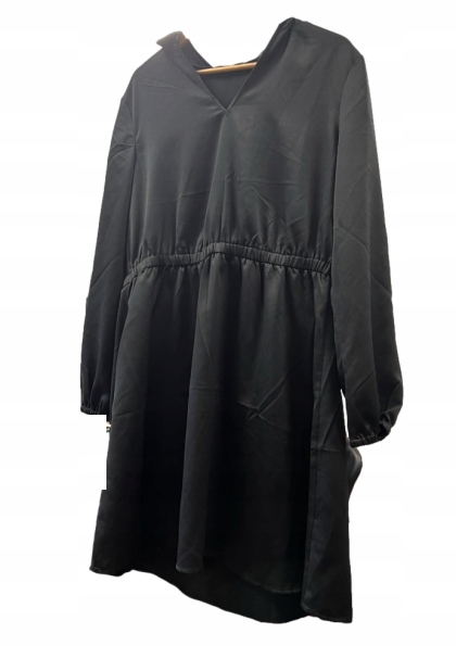 Dámské elegantní černé šaty velikost XL