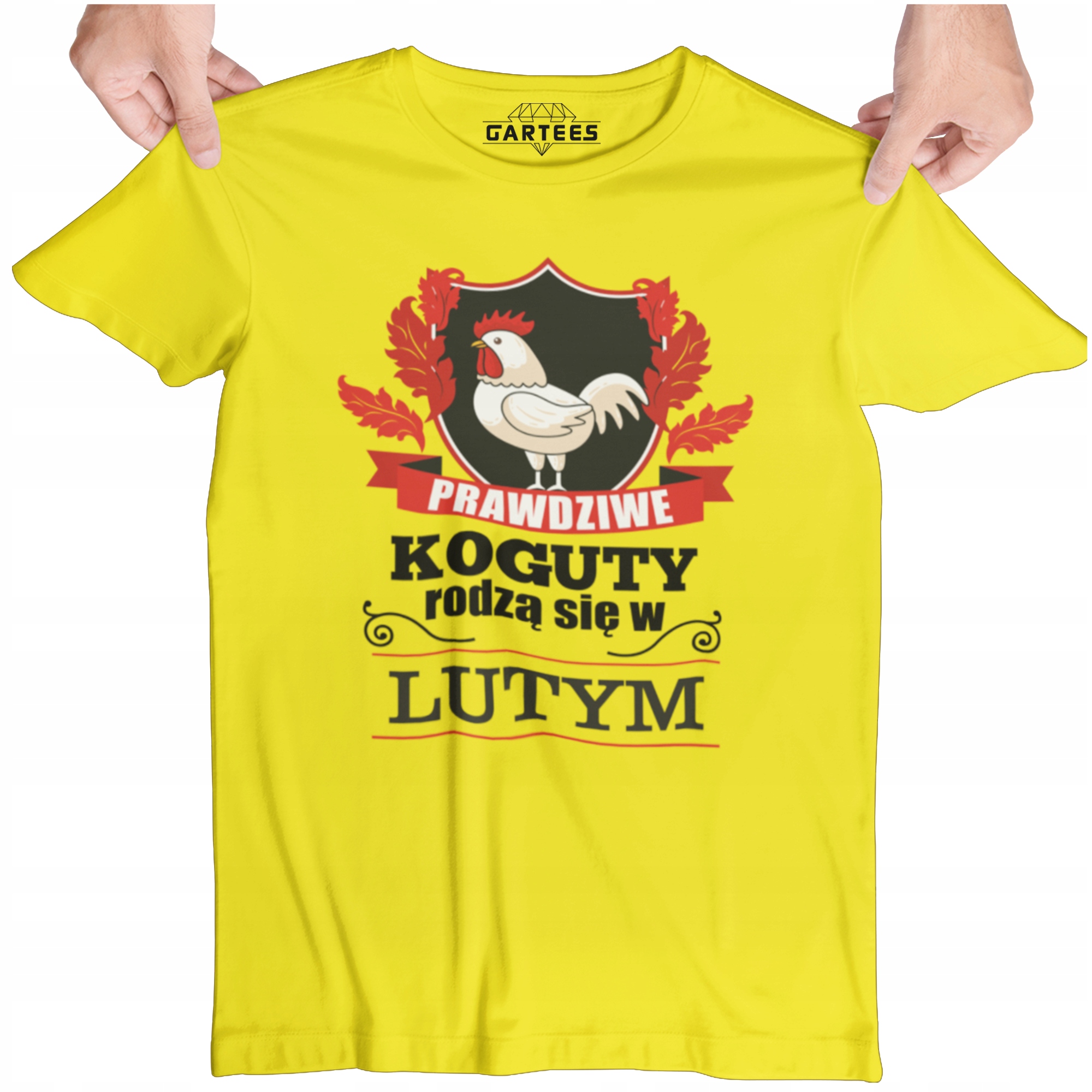 KOSZULKA ŚMIESZNY PREZENT DLA FACETA URODZINY LUTY Rozmiar L