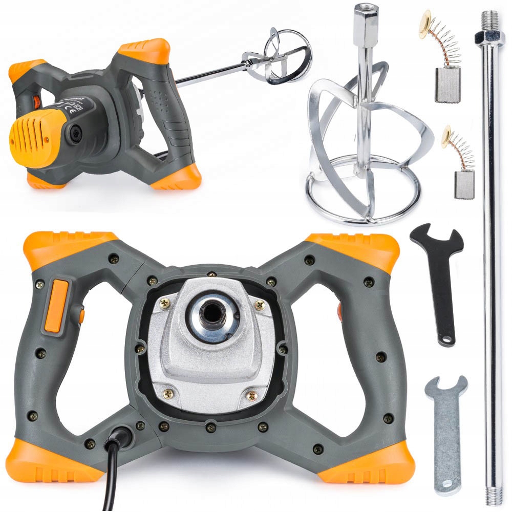 Mieszadło ELEKTRYCZNE do Zapraw Kleju Farb Betonu 2600W Moc 2600 W