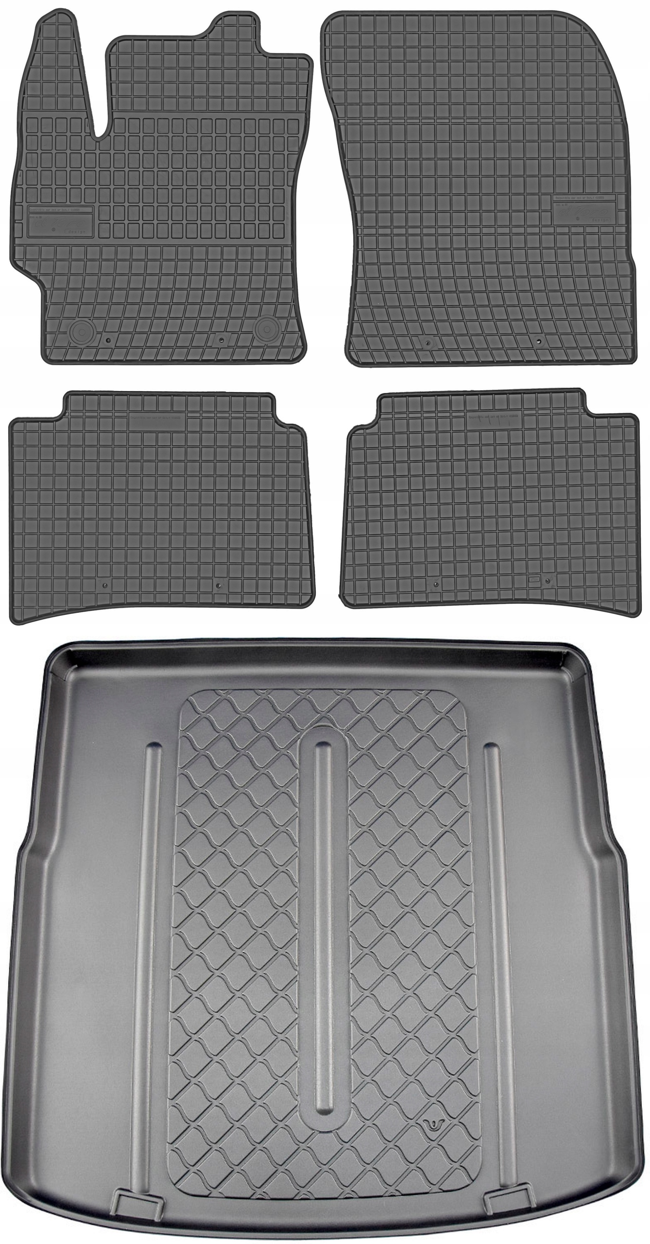 Toyota Land Cruiser J150 2009-2017 Koberce s rohožou