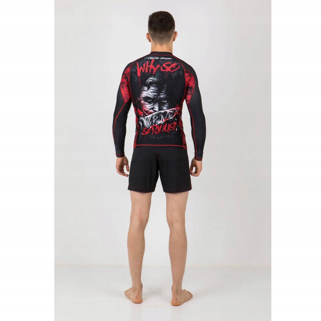 Rashguard z długim rękawem męski Extreme Hobby Why So Serious r. XL Rodzaj rashguard