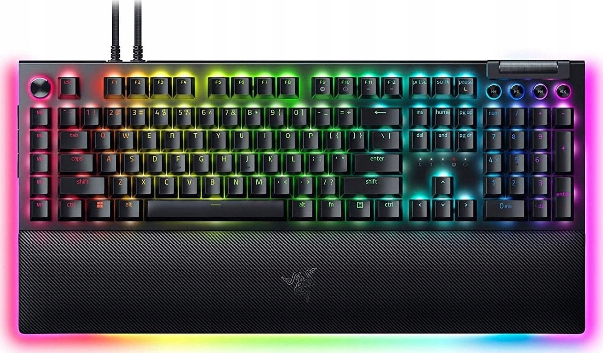 Klawiatura mechaniczna Razer BlackWidow V4 Pro czarna z podświetleniem