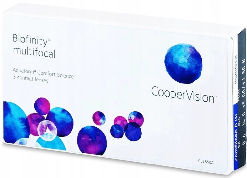 

Coopervision Soczewki Biofinity Multifocal 3 Szt.