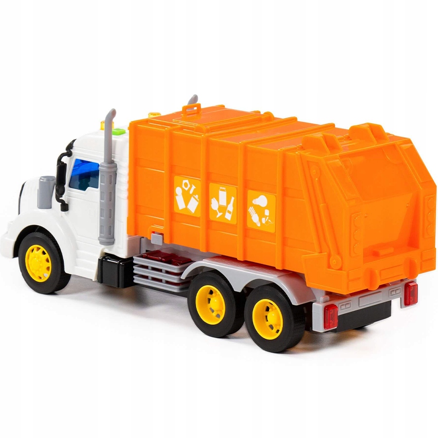 SAMOCHÓD AUTO ŚMIECIARKA KONTENER Z NAPĘDEM BATERI Model profi