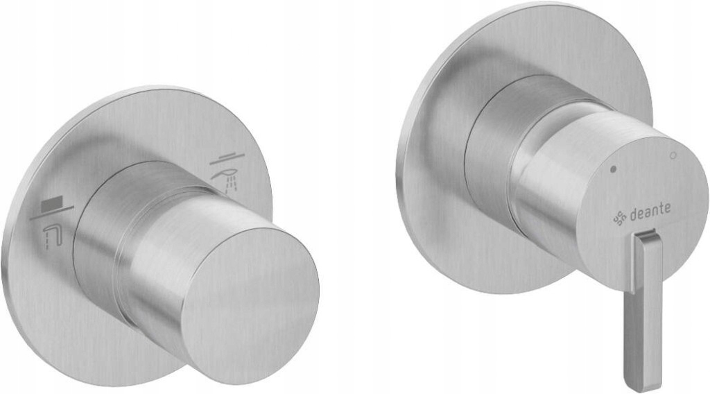 Oceľ Silia Sprchová batéria, so sprchovacím prepínačom (BQS_F46P) /sm/