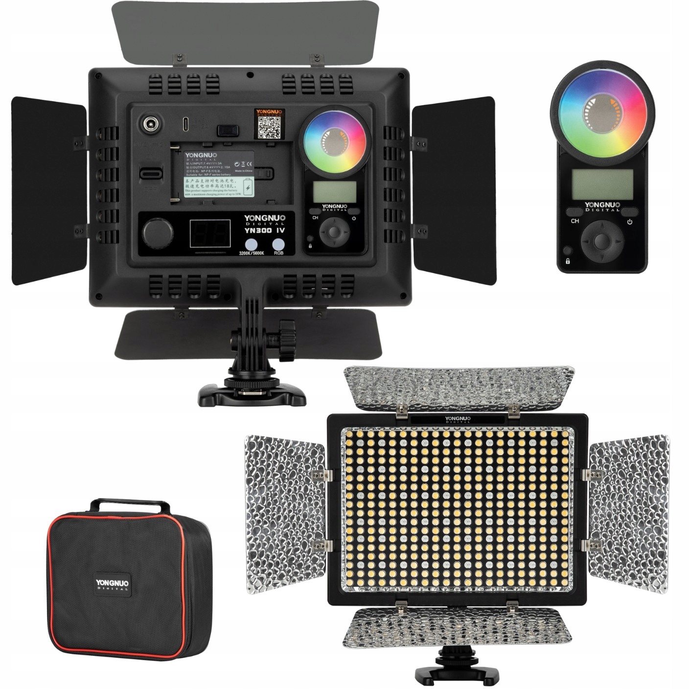 Yongnuo YN300 bezprzewodowa lampa Led 3200K-5600K