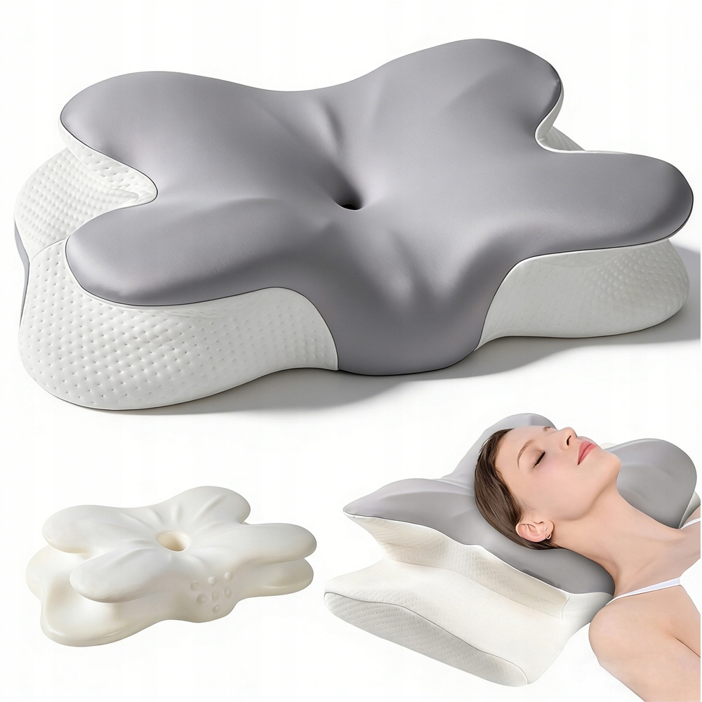 Poduszka Ortopedyczna Do Spania Na Plecach Brzuchu Boku Pianka