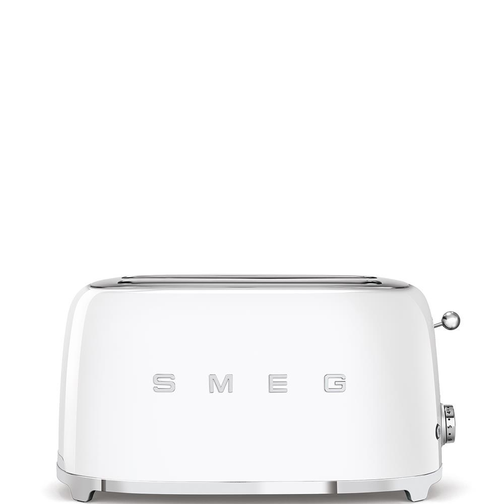 Smeg TSF02WHEU, toustovač topinkovač, 4 toasty, 6 úrovní opékání, …