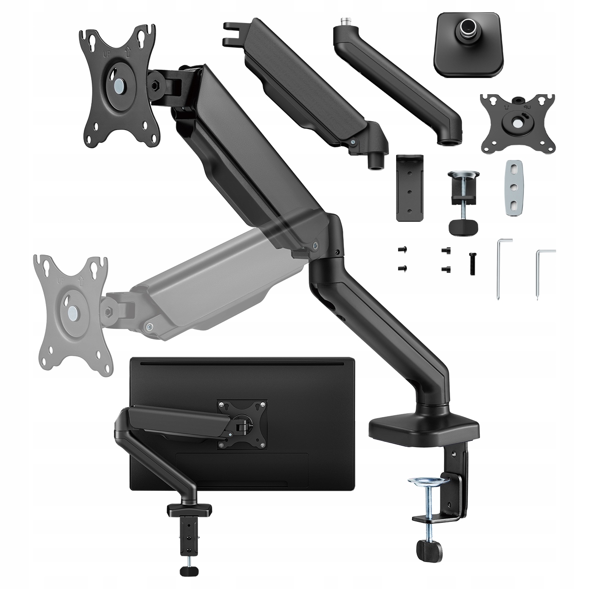 Stojan na rameno pro upevnění monitoru k psacímu stolu pro Gigabyte Aorus FO27Q2