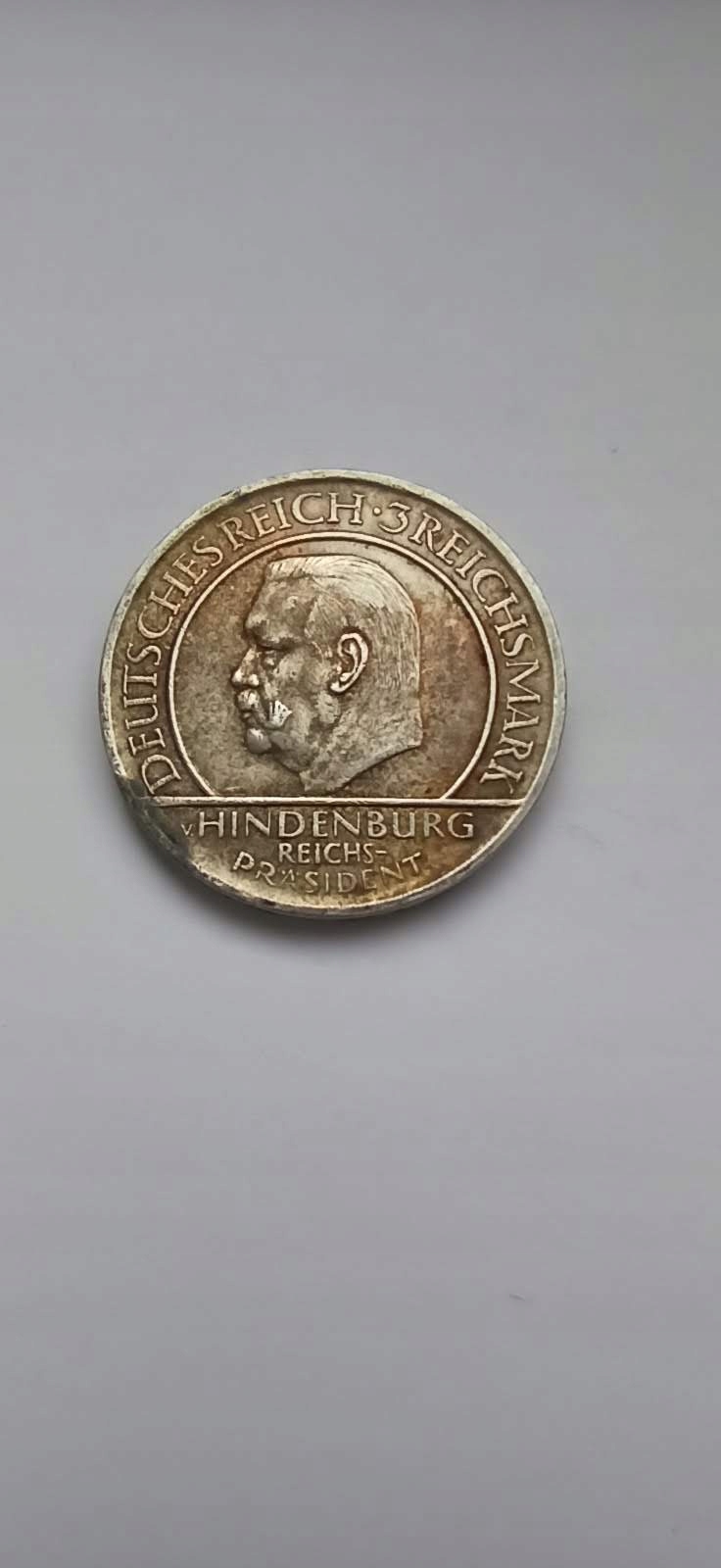 ヒンデンブルク SP Niemcy Hindenburg 3 Marki - Niska cena na Allegro