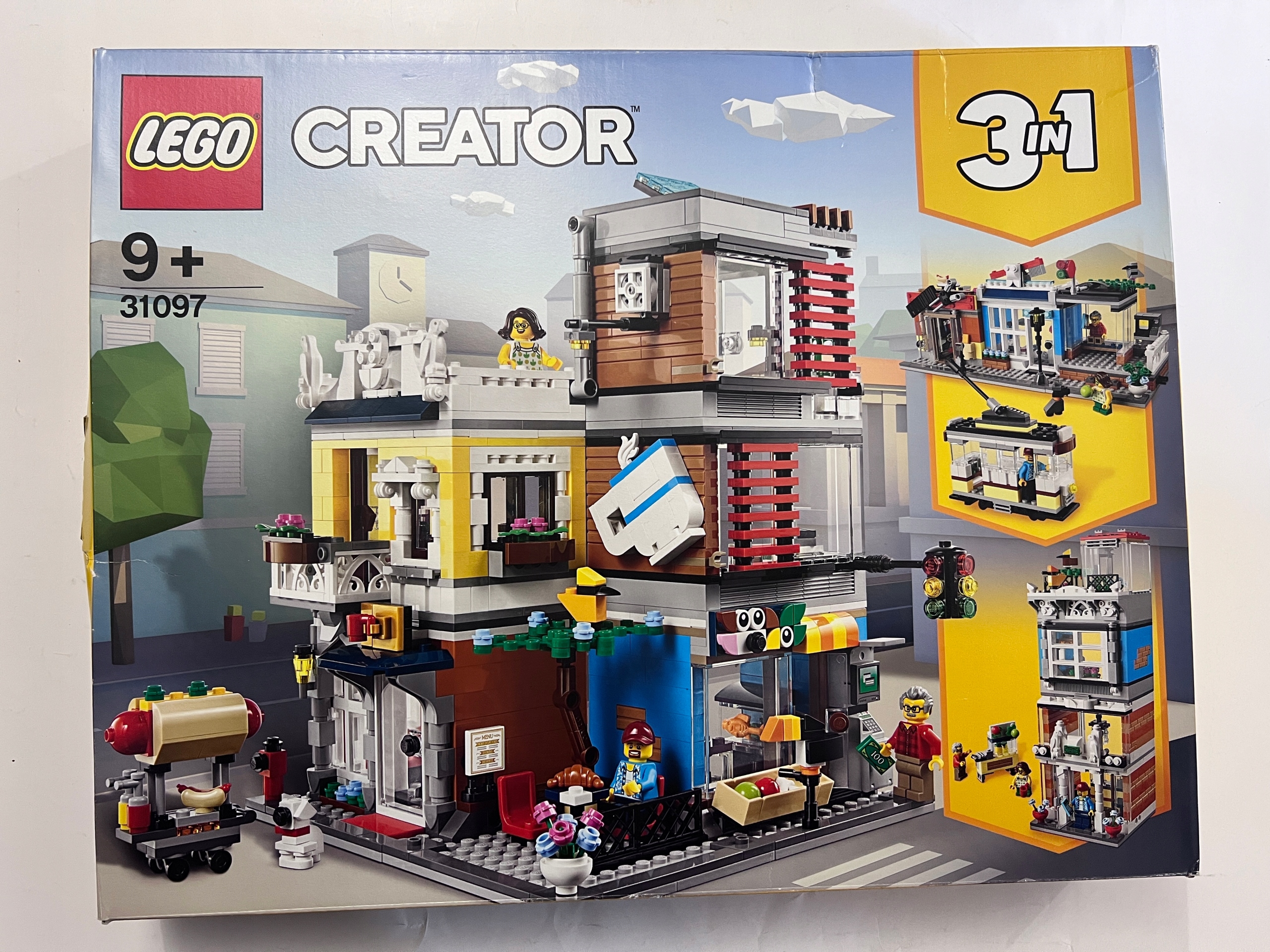 Lego 31097 Creator 3w1 Sklep zoologiczny i kawiarenka