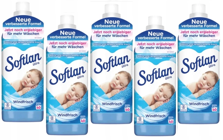 

Płyn do płukania Softlan 1L zestaw 5szt