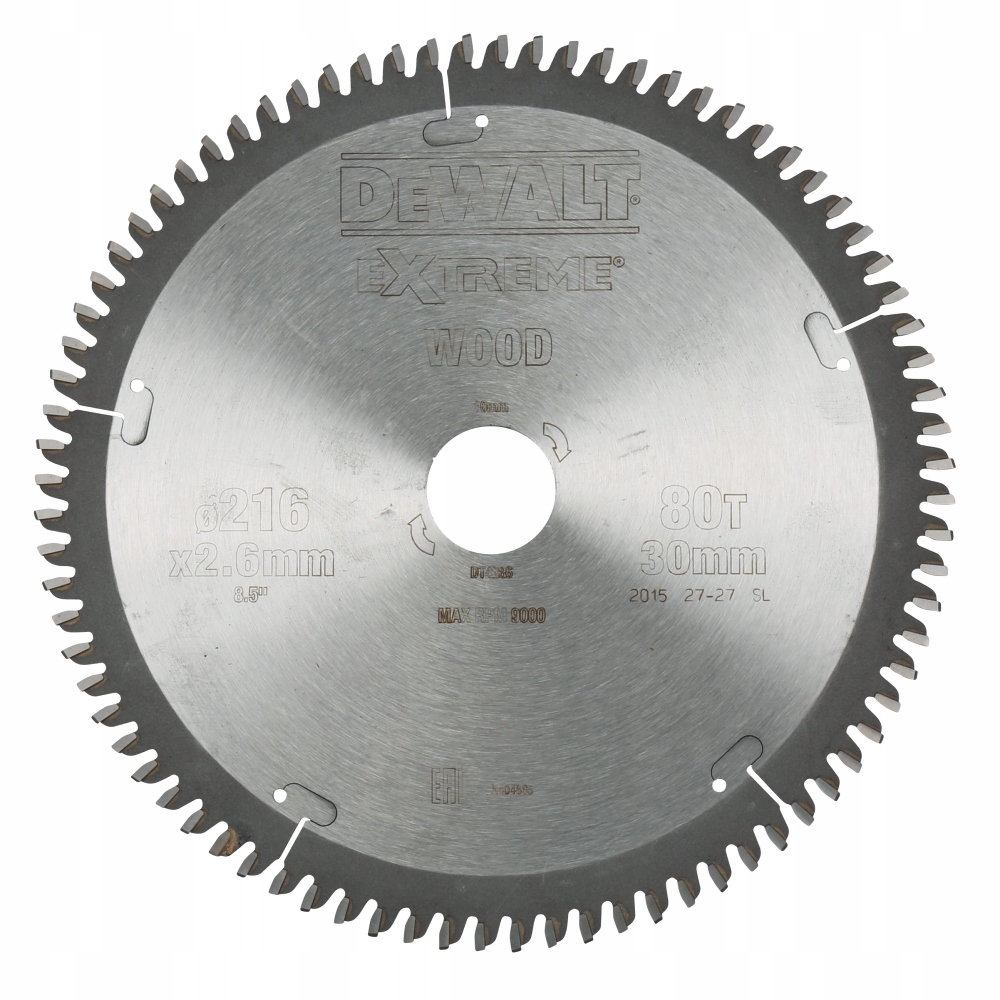 

Dewalt Piła Do Drewna 216X30mm 80Z DT4286