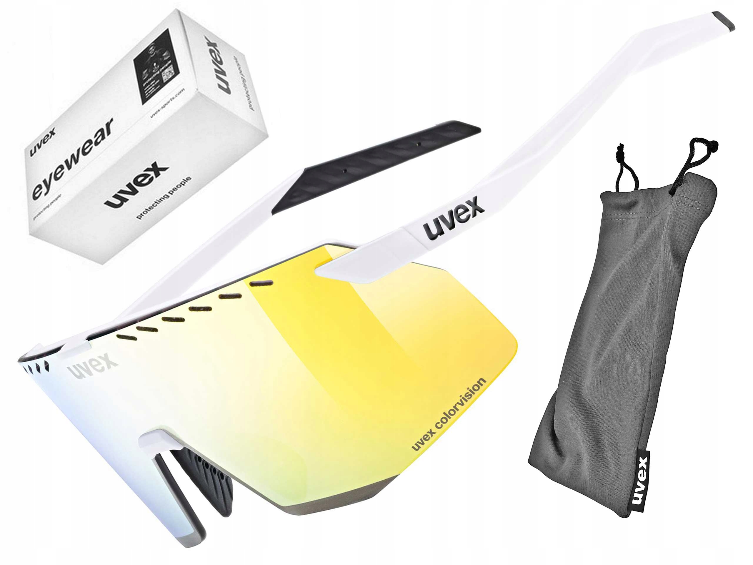 Uvex Brýle Pace Stage CV bílé matné