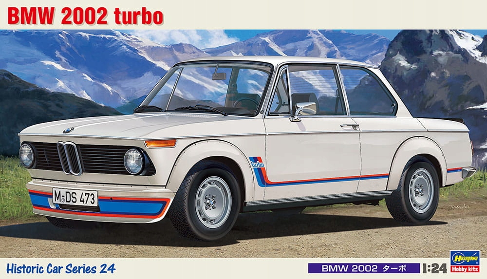 Hasegawa HC24 Bmw 2002 turbo Car Scale 1/24 Hobby Plastic Model Kit New