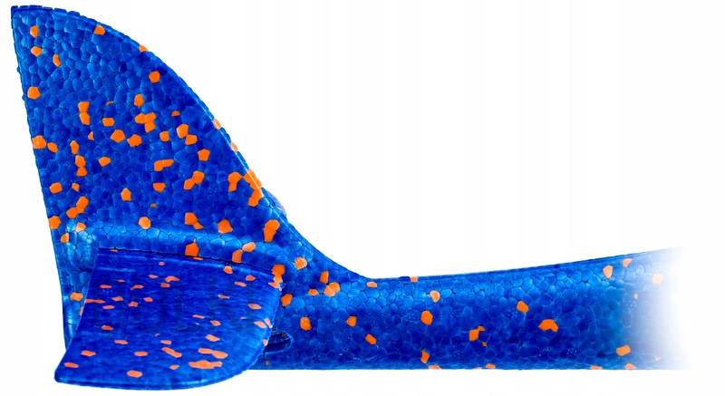 SAMOLOT STYROPIANOWY SZYBOWIEC 47 CM ŚWIECĄCY LED Model ZE STYROPIANU