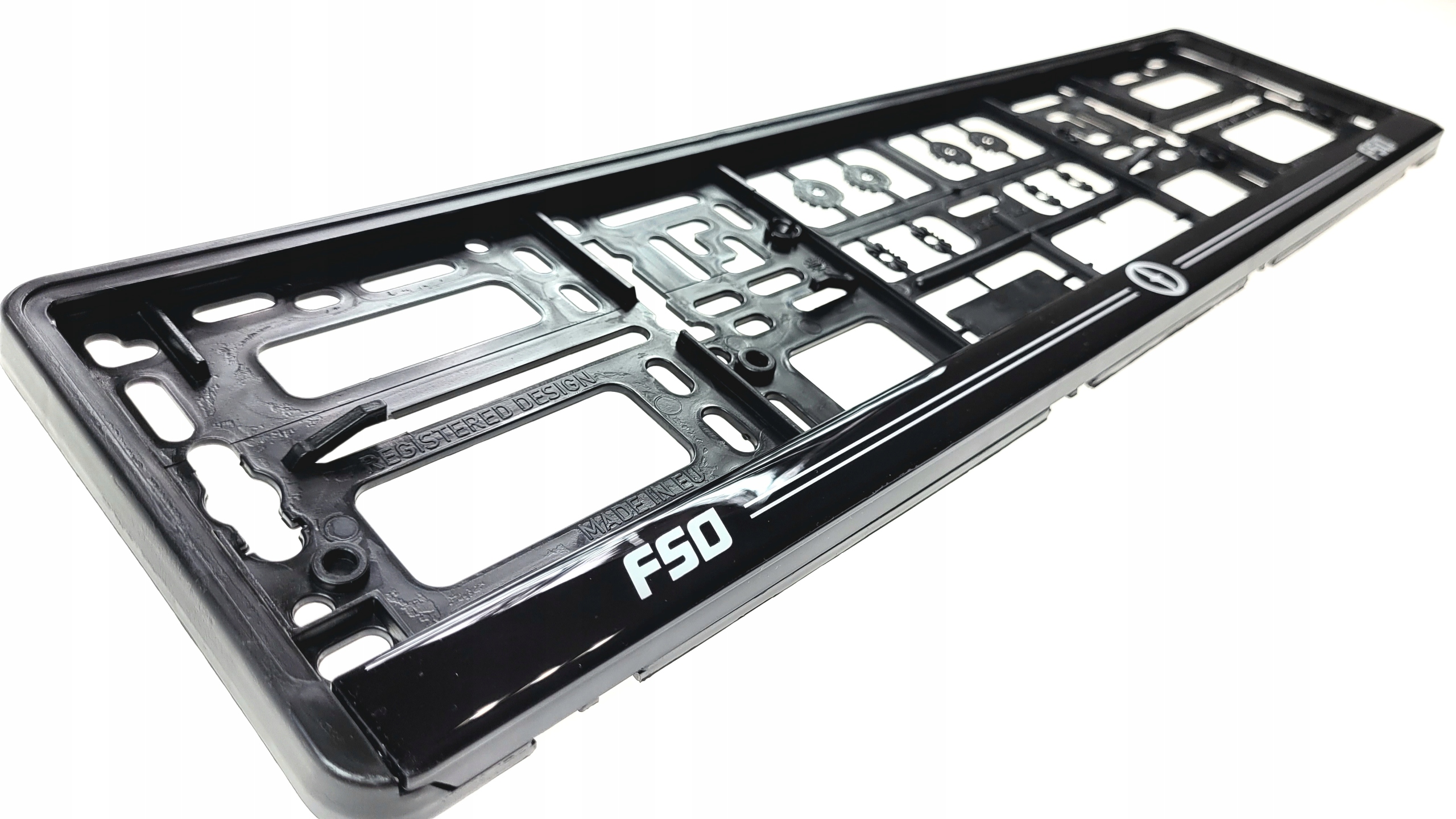 Ramka pod tablice rejestracyjną Fso Polonez 125P Borewicz Żelowa