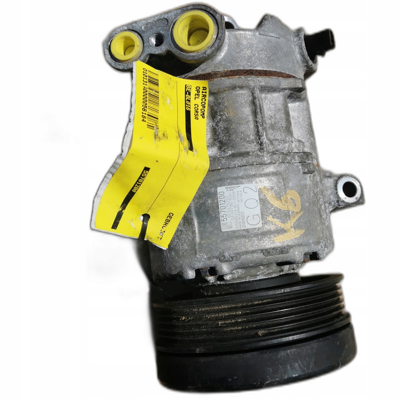 OPEL ASTRA K 39034463 kompressor klimaanlage