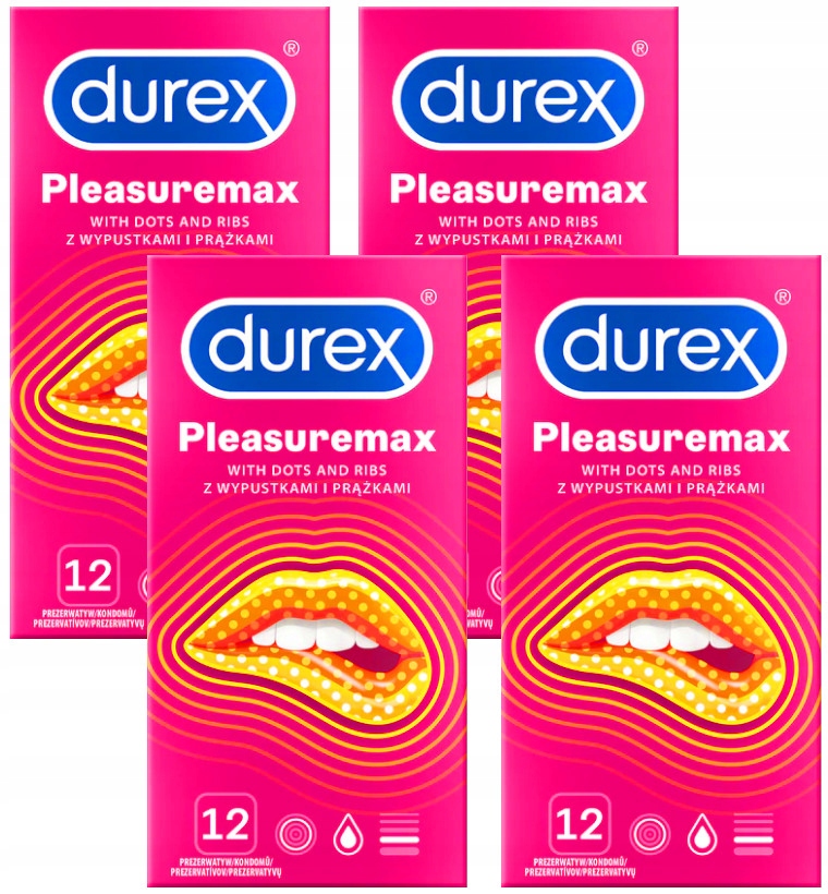 

Durex Pleasuremax prezerwatywy prążkowane 48 szt