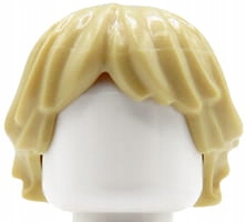 

Lego włosy figurki blond, półdługie, grzywka
