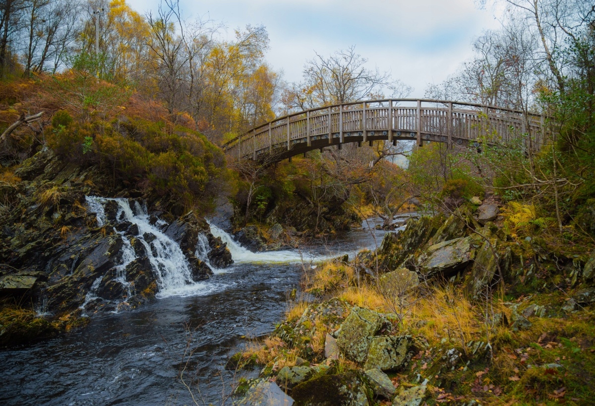 

Fototapeta Flizelinowa Rzeka Szkocja - 104x70