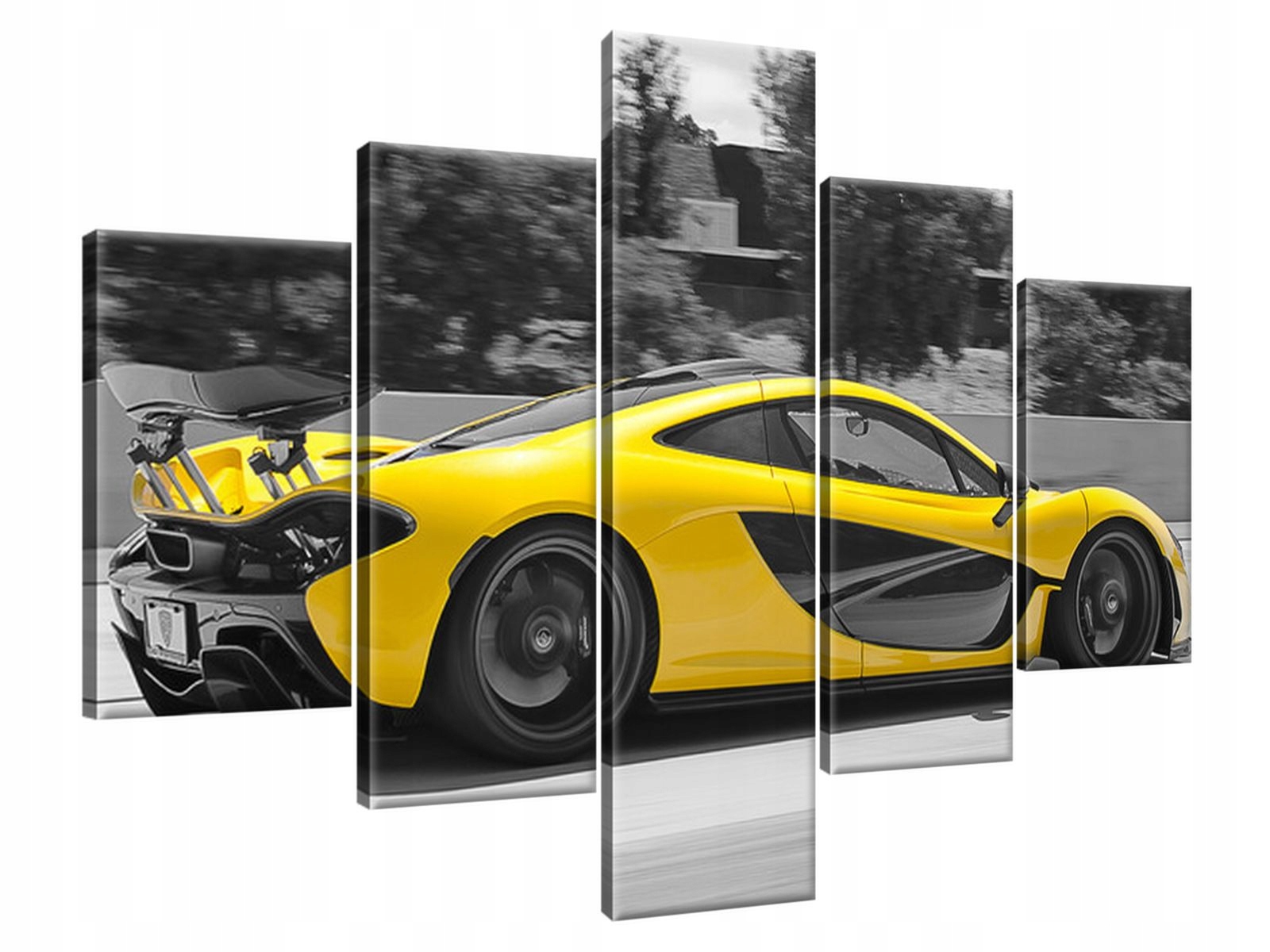 

Obraz Drukowany 100x70 Żółty McLaren P1 - Axion23