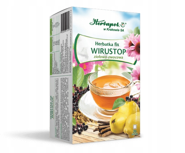 

Wirustop herbatka górne drogi oddechowe Herbapol
