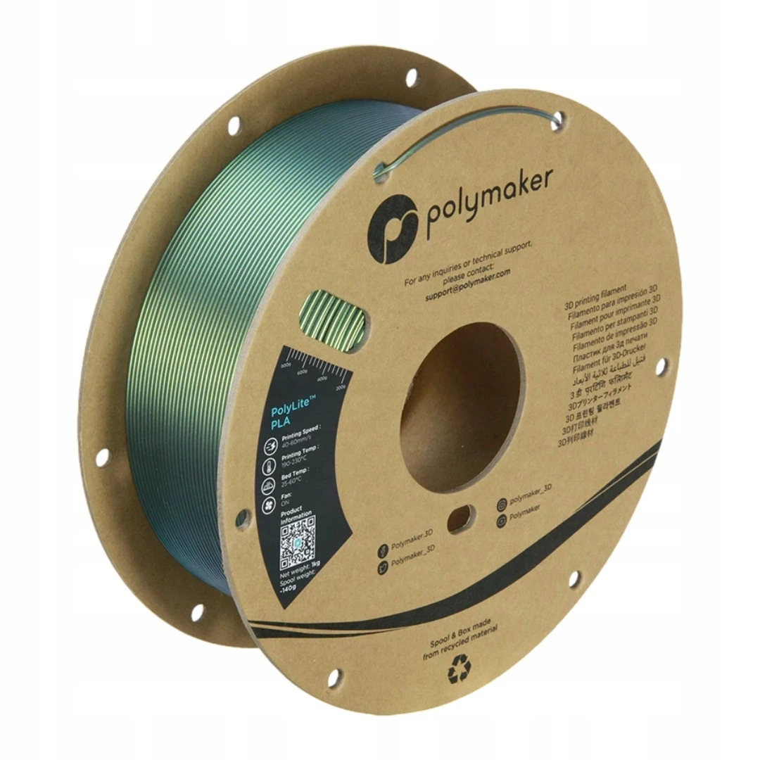 Filament Polymaker Panchroma Starlight Pla 1,75mm 1kg Aurora