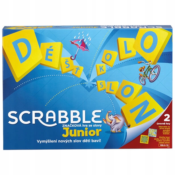 Mattel Junior Scrabble Cz