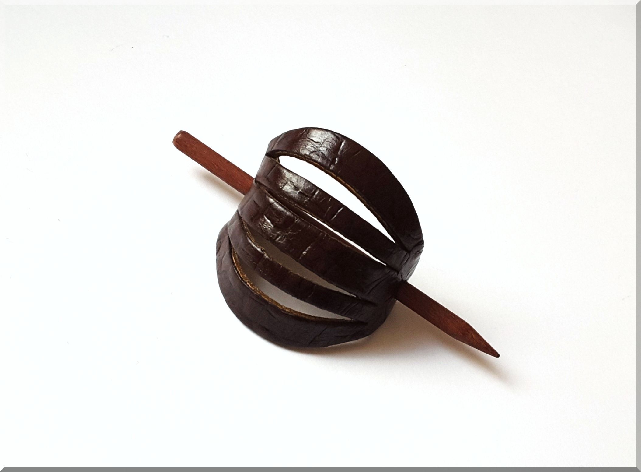 SPINKA DO KOKA SKÓRZANA KOKÓWKA 0870 HAND MADE