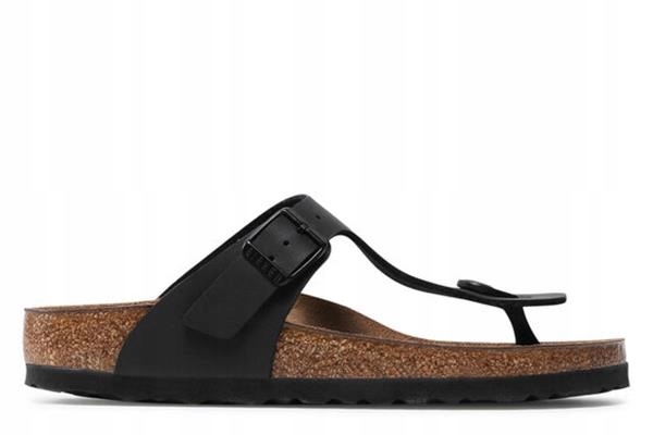 Klapki Birkenstock Gizeh Bf Narrow Czarne 37