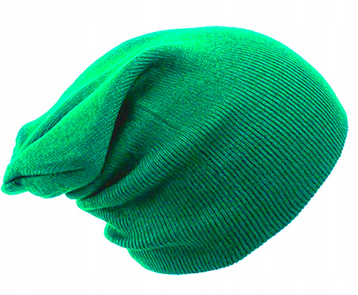 

Czapka Zimowa Krasnal Beanie Ciepła Gruba Zielona