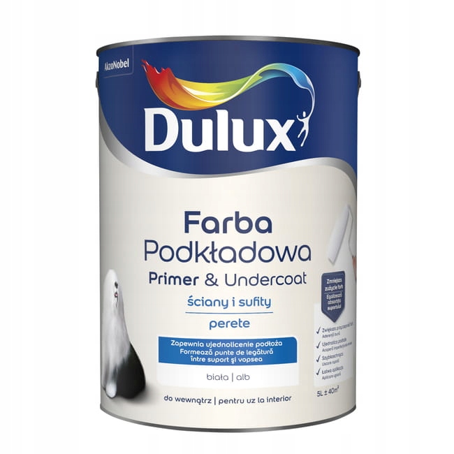 Farba podkładowa Dulux Ściana i Sufit 5 l