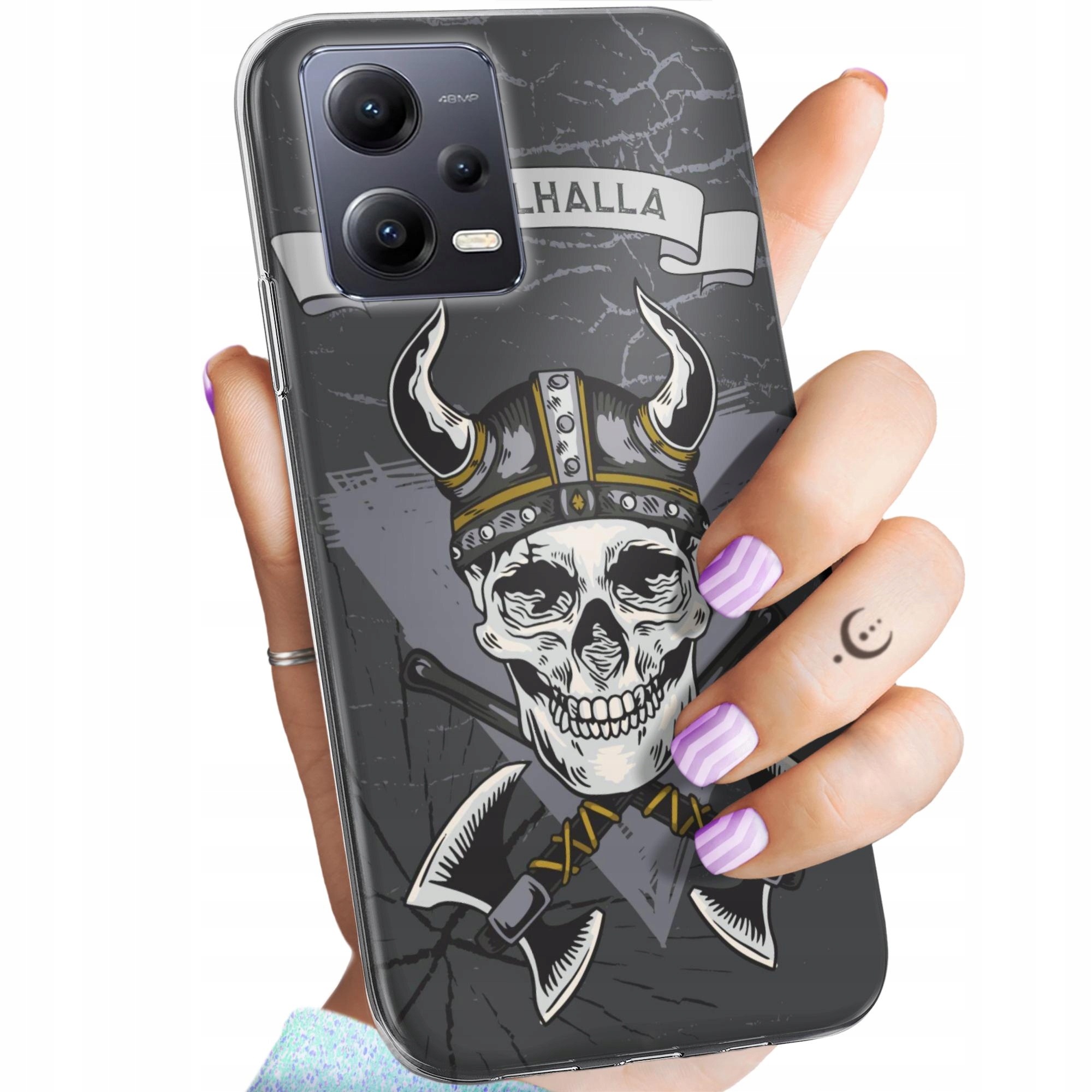 Etui Do Redmi Note 12 5G Poco X5 Wikingowie Viking Runy Odyn Case