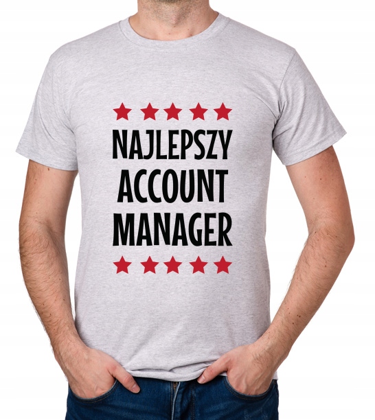 

koszulka Najlepszy Account Manager prezent
